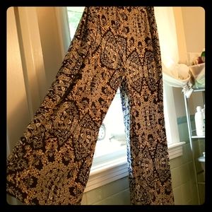 Cato floral flowy pants 18/20W